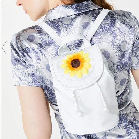 Dolls Kill Handbags - Mini Sunflower Backpack